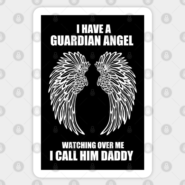 I have Guardian Angel Sticker by Dojaja